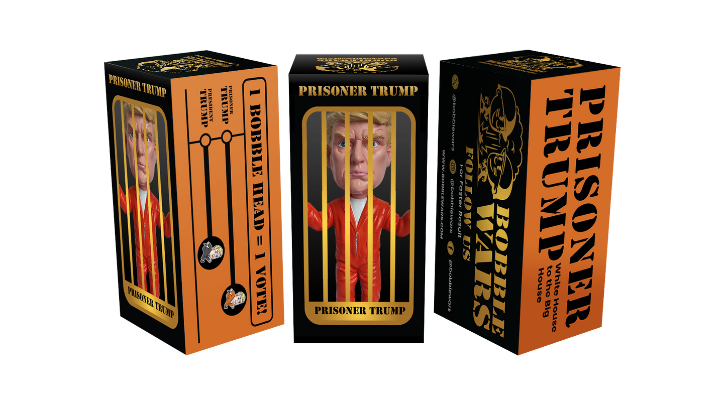 Prison Trump Bobblehead 2024